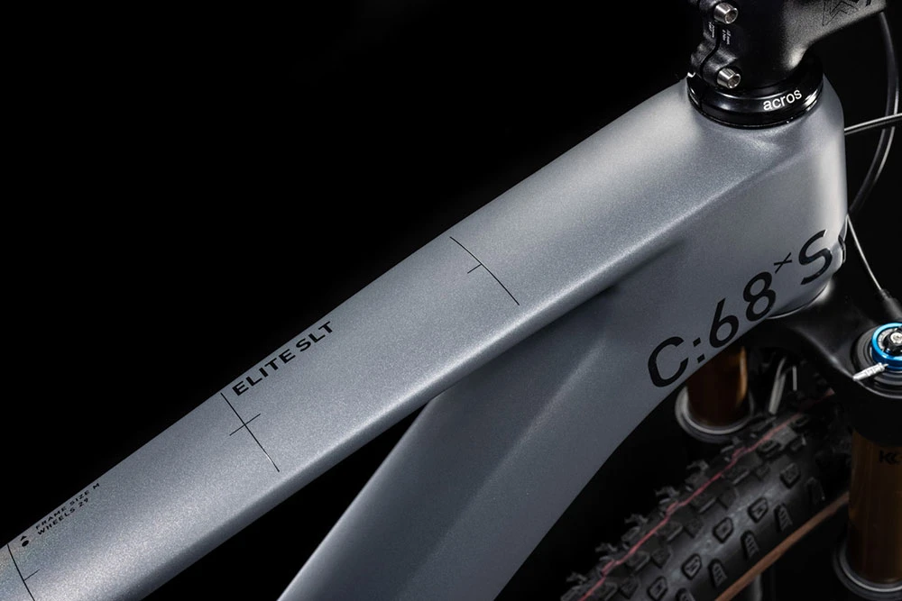 Cube Elite C:68X SLT Prizmsilver´n´grey 2 Cube Elite C:68X SLT Prizmsilver´n´grey – Bild 2