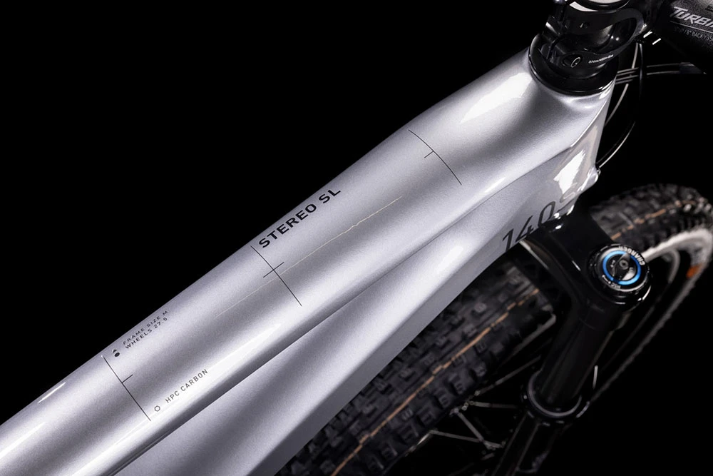 Cube Stereo 140 HPC SL 27.5 Polarsilver´n´black 2 Cube Stereo 140 HPC SL 27.5 Polarsilver´n´black – Bild 2