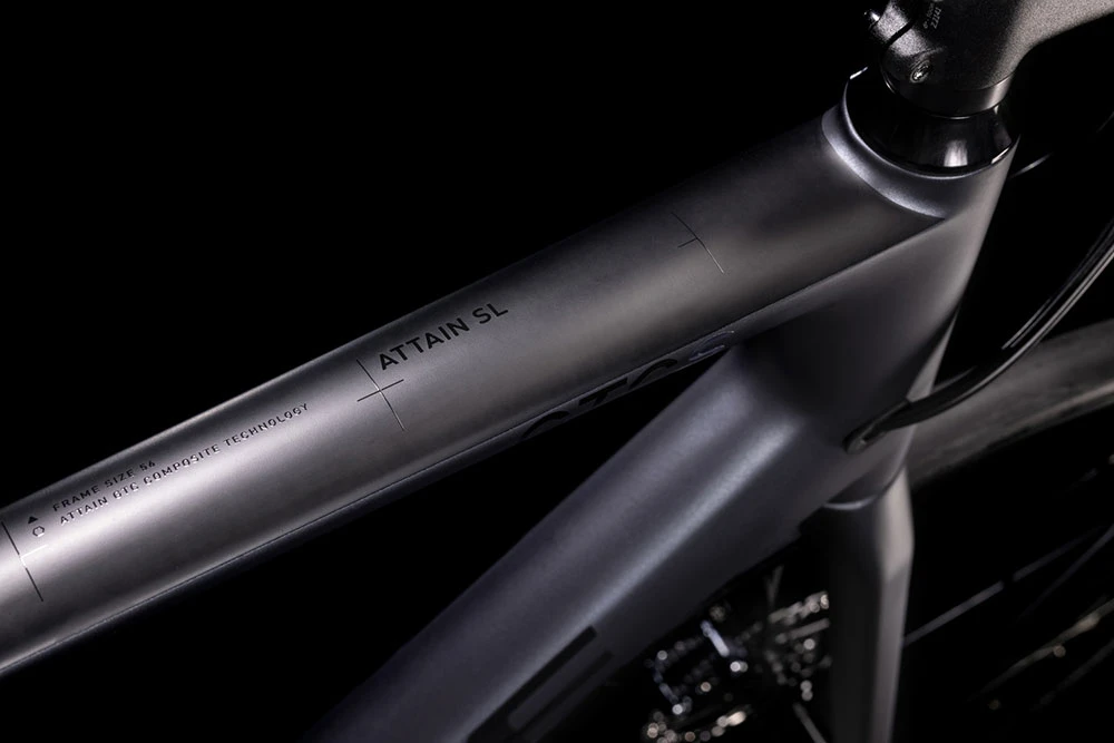 Cube Attain GTC SL Grey´n´carbon 3 Cube Attain GTC SL Grey´n´carbon – Bild 3