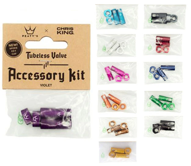 Peaty's Chris King MK2 Tubeless Ventile Accessory Kit 1 Peaty's Chris King MK2 Tubeless Ventile Accessory Kit