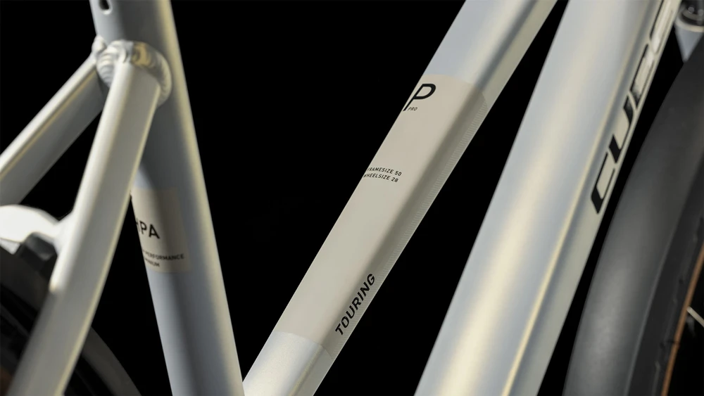 Cube Touring Pro Lady Pearlysilver´n´black 3 Cube Touring Pro Lady Pearlysilver´n´black – Bild 3