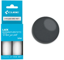 Cube Lackreparaturstift Set LEAD GREY Matt