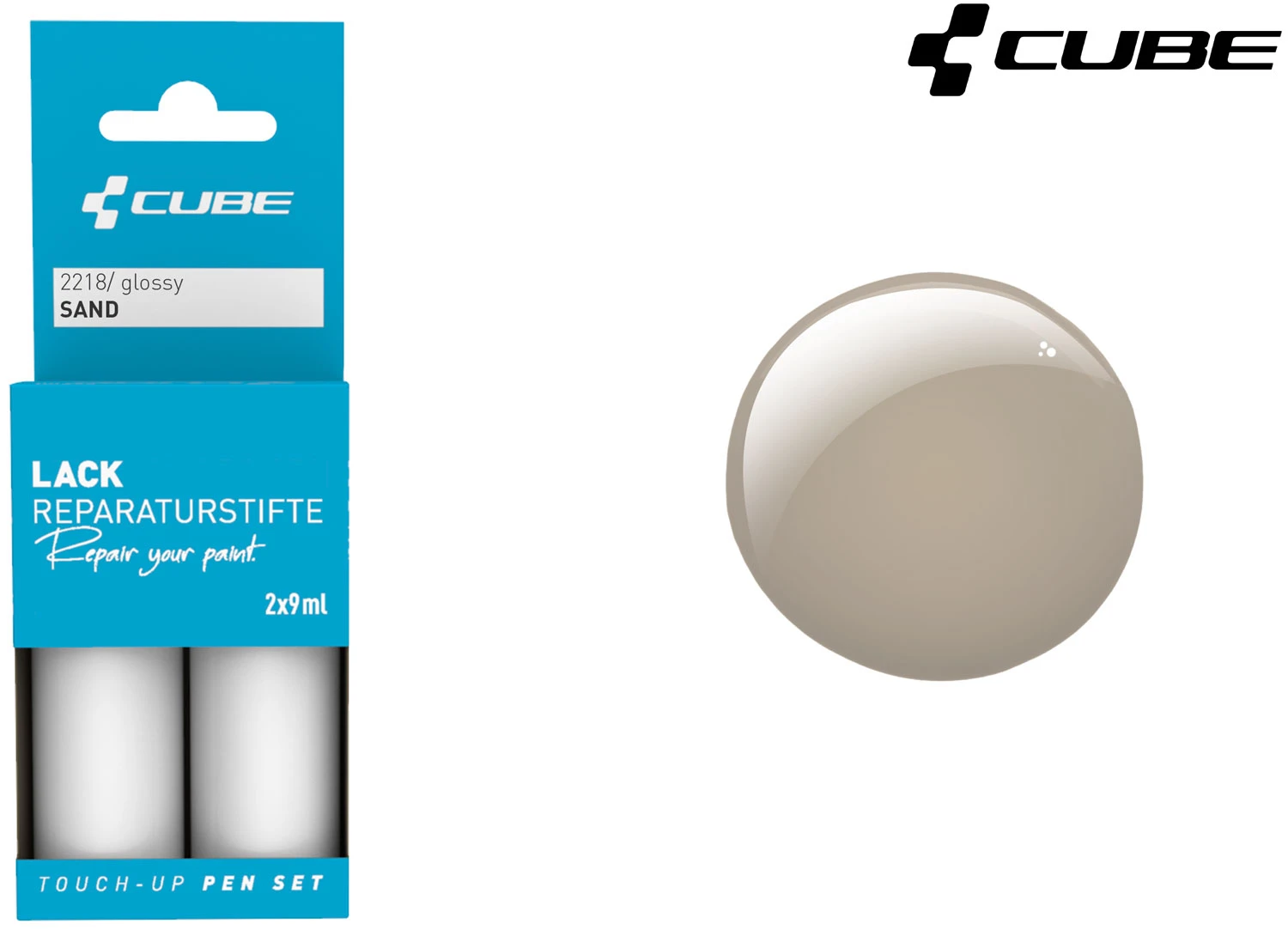 Cube Lackreparaturstift Set SAND 2 Cube Lackreparaturstift Set SAND – Bild 2