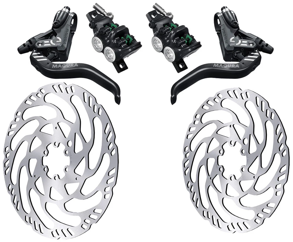 MAGURA MT5 EStop Scheibenbremsen-Set + MDR-C 1 MAGURA MT5 EStop Scheibenbremsen-Set + MDR-C