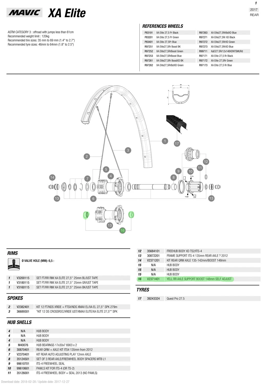 Mavic Axle Support Rear Boost 148mm 2 Mavic Axle Support Rear Boost 148mm – Bild 2