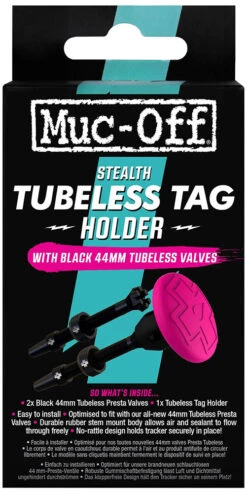 Muc-Off Stealth Tubeless Tag-Holder & 44mm Ventil Kit -Angebote Rad Wonne Store Muc Off Stealth Tubeless Tag Halter 44mm Ventil Kit 2