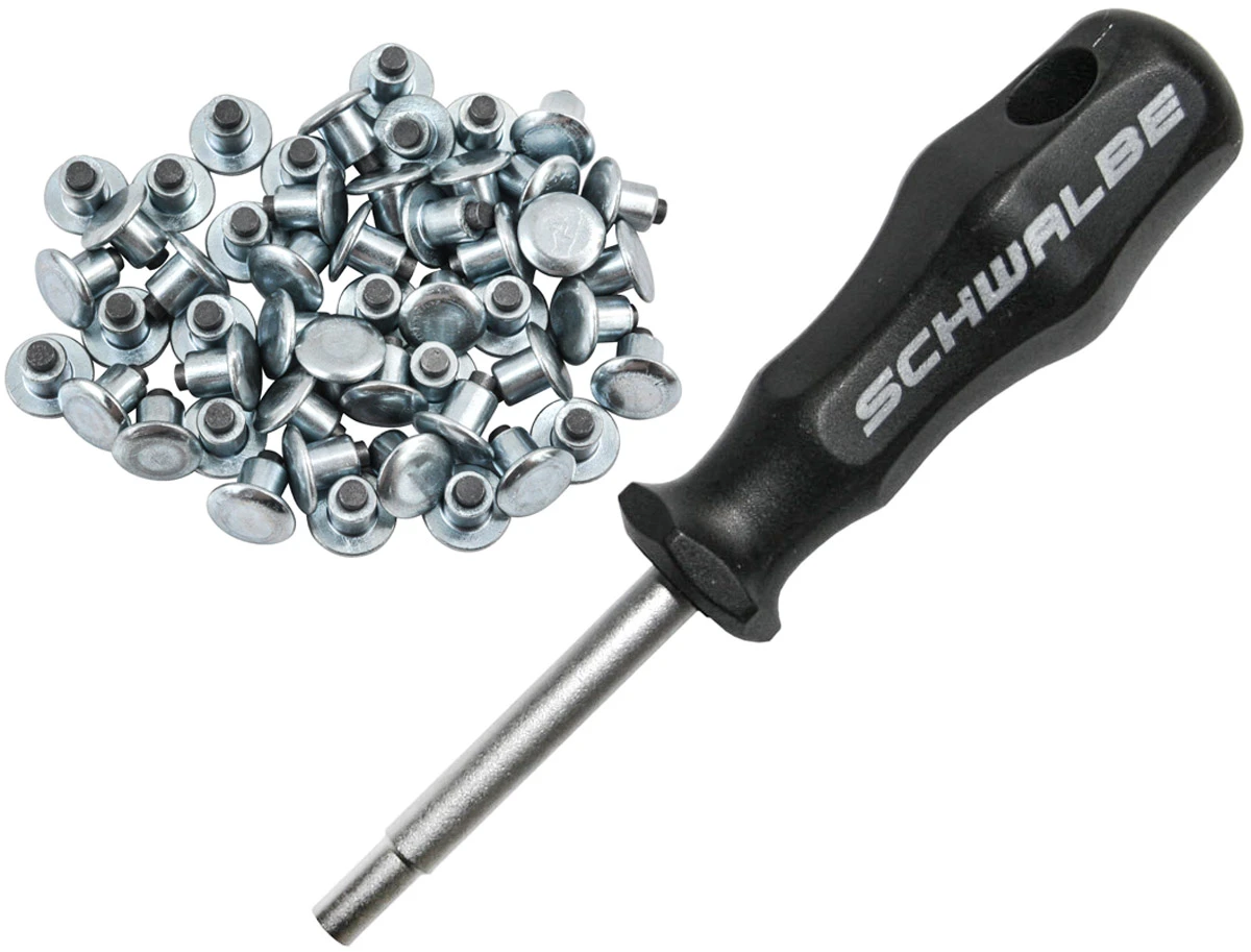 50 Stahl-Spikes Für Alle Schwalbe Spikereifen Inkl. Werkzeug 1 50 Stahl-Spikes Für Alle Schwalbe Spikereifen Inkl. Werkzeug