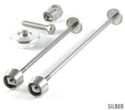 Pitlock Set 03 / GA Sicherungskit -Angebote Rad Wonne Store Set 03 GA Plug silber en