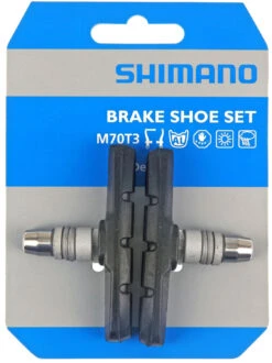 Shimano M70T3 V-Brake Bremsschuhe -Angebote Rad Wonne Store Shimano M70T3 V Brake Bremsschuhe Y8BM9810A b