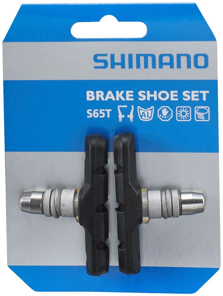Shimano S65T V-Brake Bremsschuhe 2 Shimano S65T V-Brake Bremsschuhe – Bild 2