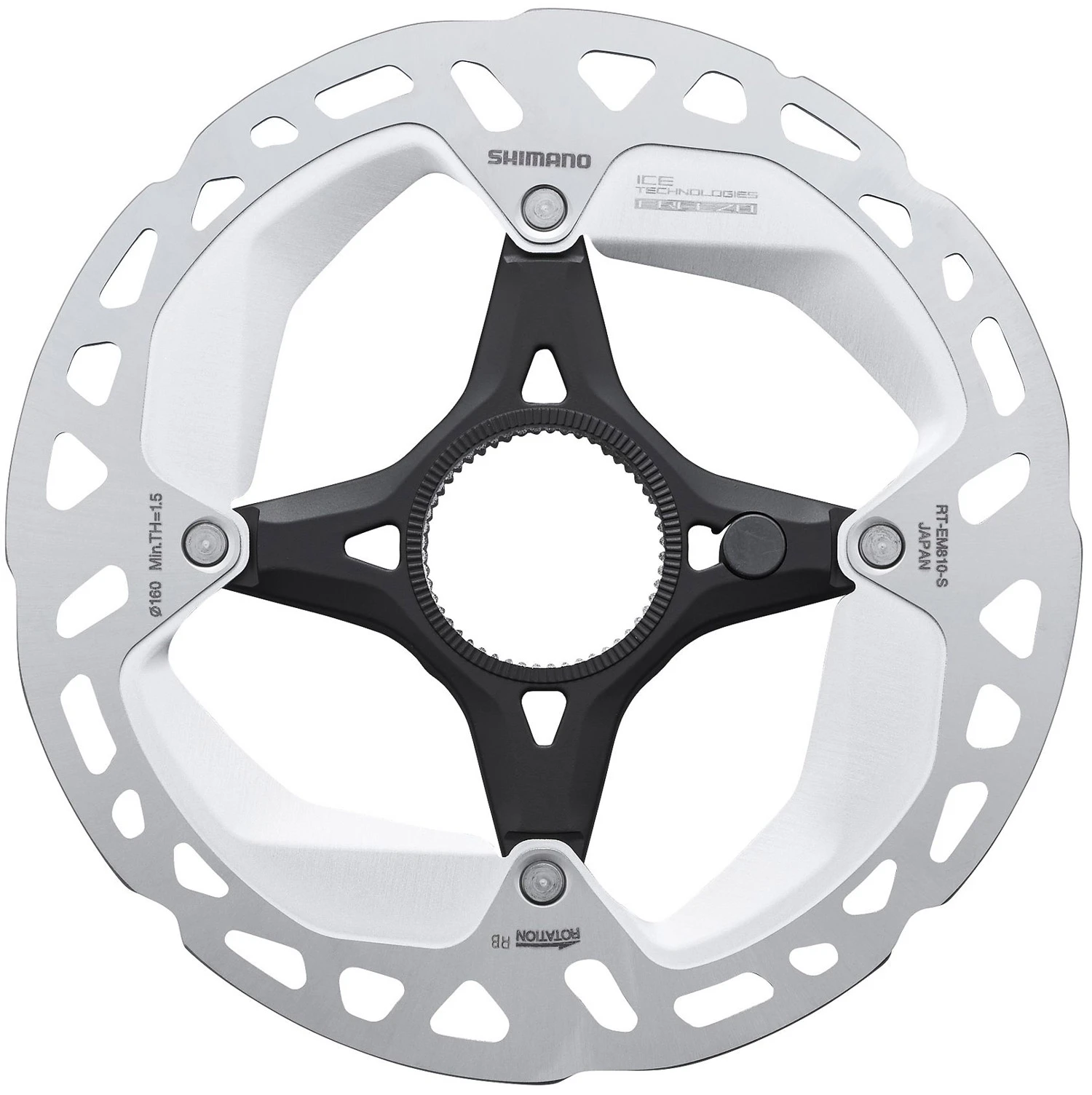 Shimano STEPS RT-EM810 Center-Lock Bremsscheibe Für E-Bike 2 Shimano STEPS RT-EM810 Center-Lock Bremsscheibe Für E-Bike – Bild 2