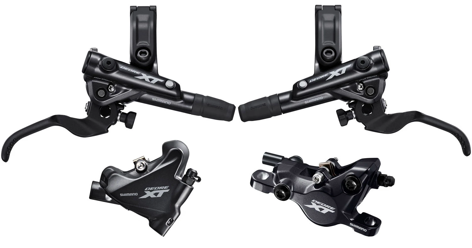 Shimano XT BR-M8100/8110 PM/FM Scheibenbremsen-Set 1 Shimano XT BR-M8100/8110 PM/FM Scheibenbremsen-Set