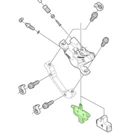 Shimano Transportsicherung Für BR-M615/BR-M6100/BR-S7000 -Angebote Rad Wonne Store Shimano Y84E03000 a