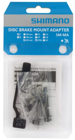 Shimano SM-MA-F203P/PM Adapter Für 203mm Bremsscheibe 3 Shimano SM-MA-F203P/PM Adapter Für 203mm Bremsscheibe -Angebote Rad Wonne Store Shimano ESMMAF203PPMA b