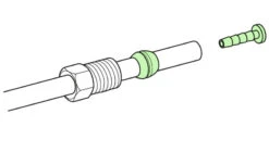 Shimano Leitungsanschluss-Set Für SM-BH59 (50er Werkstattverpackung) -Angebote Rad Wonne Store Shimano Leitungsanschluss Kit SM BH59 50er Y8H298045 c