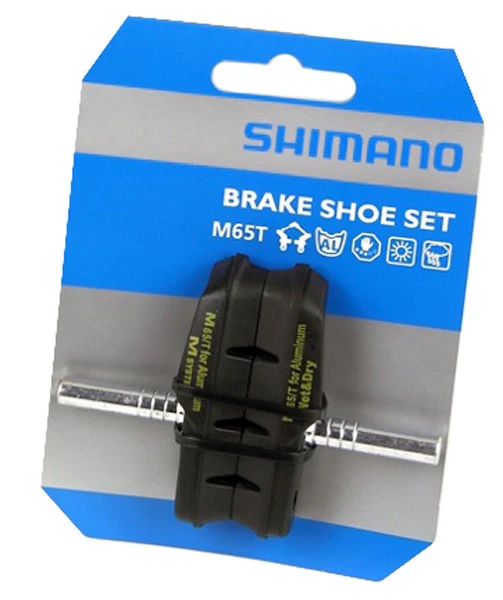 Shimano M65T Cantilever Bremsschuhe 2 Shimano M65T Cantilever Bremsschuhe – Bild 2