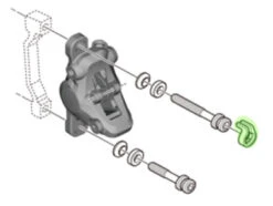 Shimano Sicherungsring Für Bremssattelschraube -Angebote Rad Wonne Store Shimano Stop Ring fuer Bremssattelschraube Y81703000 a