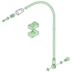 Shimano XT SM-BH90-SBLS Bremsleitung -Angebote Rad Wonne Store Shimano XT Bremsleitung SM BH90 SBLS 20050262 c