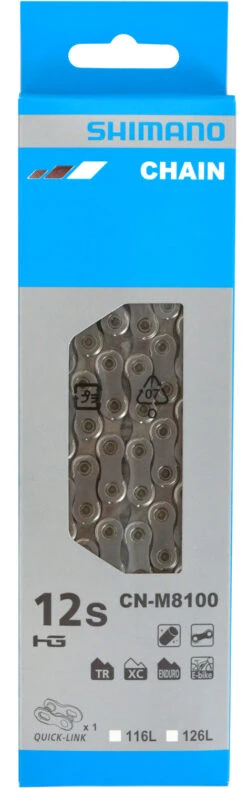 Shimano XT CN-M8100 12-fach Kette Mit Quick-Link -Angebote Rad Wonne Store Shimano XT CN M8100 12 fach Kette mit Quick Link 20072595
