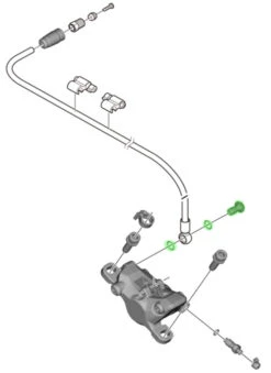 Shimano Bremsleitungsschraube + Dichtring Für BR-M8100/7100 3 Shimano Bremsleitungsschraube + Dichtring Für BR-M8100/7100 -Angebote Rad Wonne Store Shimano Y2RT98010 a