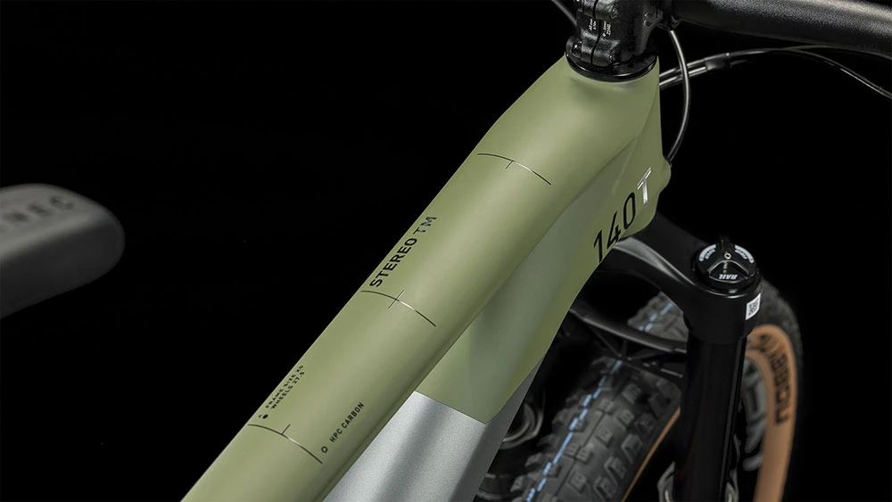 Cube Stereo 140 HPC Rookie Grey´n´olive 3 Cube Stereo 140 HPC Rookie Grey´n´olive – Bild 3