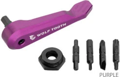 Axle Handle Multitool -Angebote Rad Wonne Store Wolf Tooth Axle Handle Multi Tool Purple 5