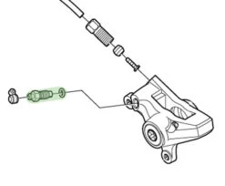Shimano Entlüftungsschraube Mit Dichtring Für BR-M965/966 -Angebote Rad Wonne Store Y8CL98050 a