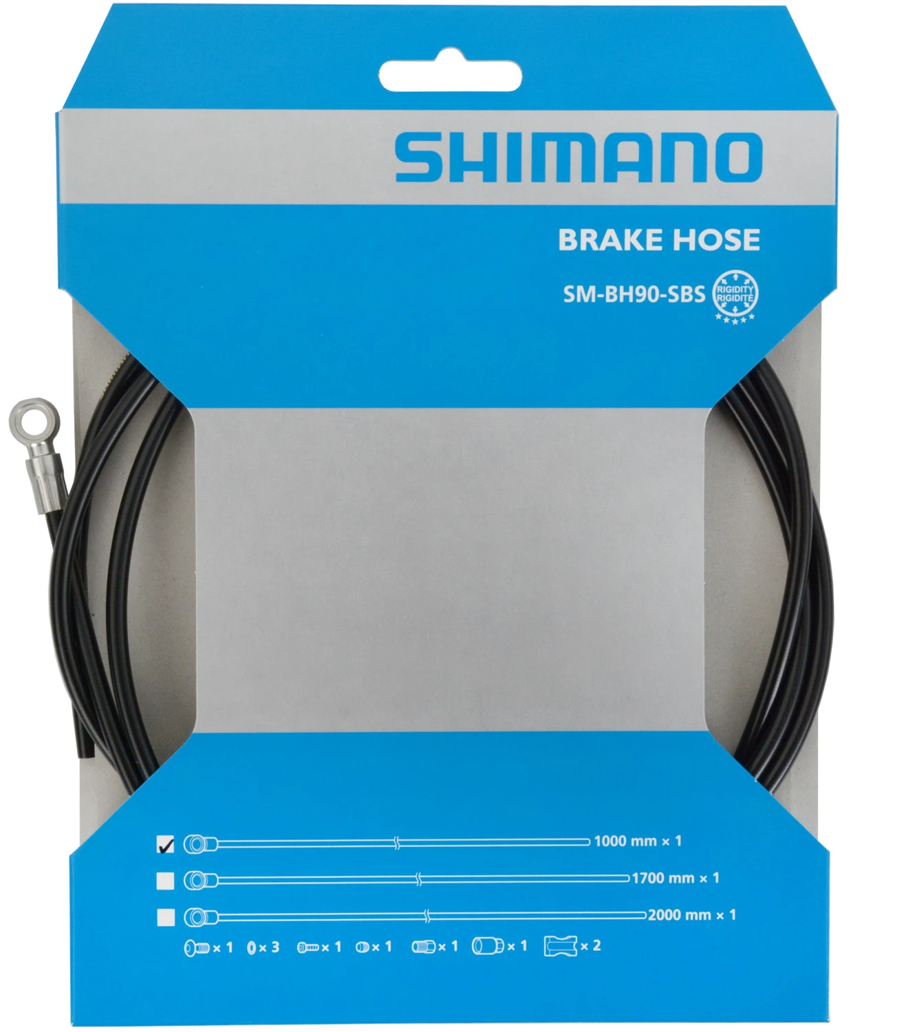 Shimano ZEE SM-BH90-SBS Bremsleitung 1000mm 1 Shimano ZEE SM-BH90-SBS Bremsleitung 1000mm