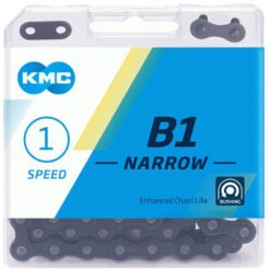 KMC B1 Narrow Singlespeedkette -Angebote Rad Wonne Store groot BB1NB0112 B1 Narrow Black