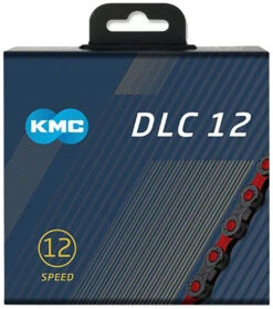 KMC X12 DLC 12-fach Kette -Angebote Rad Wonne Store groot BD12BR126 DLC12 Black Red