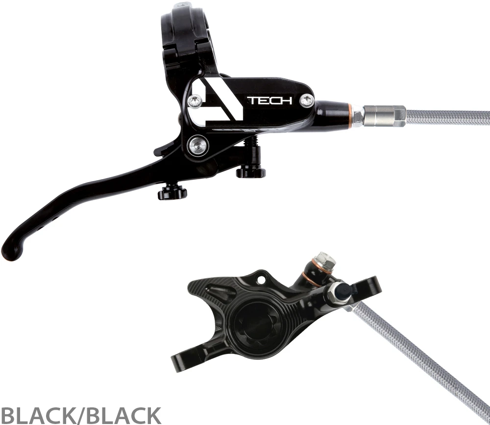 HOPE Tech 4 X2 Stahlflex Scheibenbremse - Hebel Rechts 2 HOPE Tech 4 X2 Stahlflex Scheibenbremse - Hebel Rechts – Bild 2