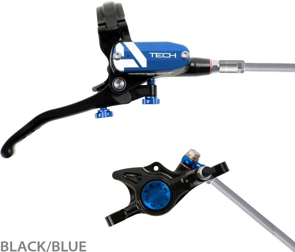 HOPE Tech 4 X2 Stahlflex Scheibenbremse - Hebel Rechts 4 HOPE Tech 4 X2 Stahlflex Scheibenbremse - Hebel Rechts – Bild 4