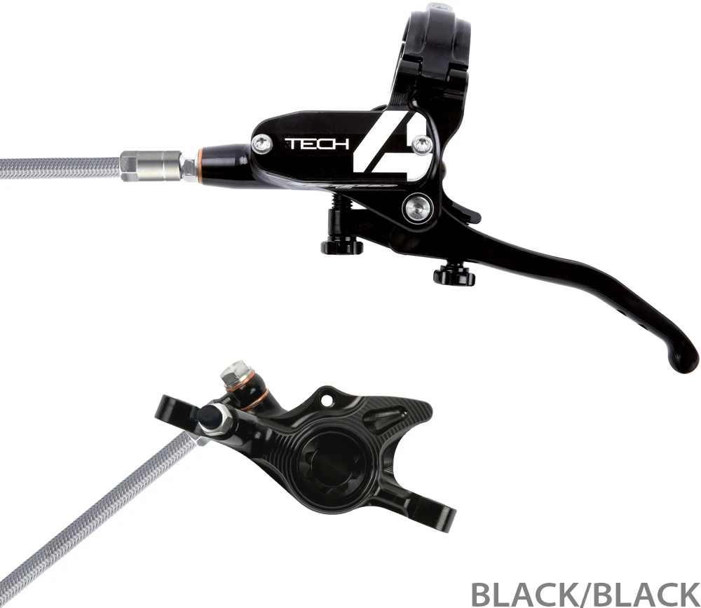 HOPE Tech 4 X2 Stahlflex Scheibenbremse - Hebel Links 2 HOPE Tech 4 X2 Stahlflex Scheibenbremse - Hebel Links – Bild 2