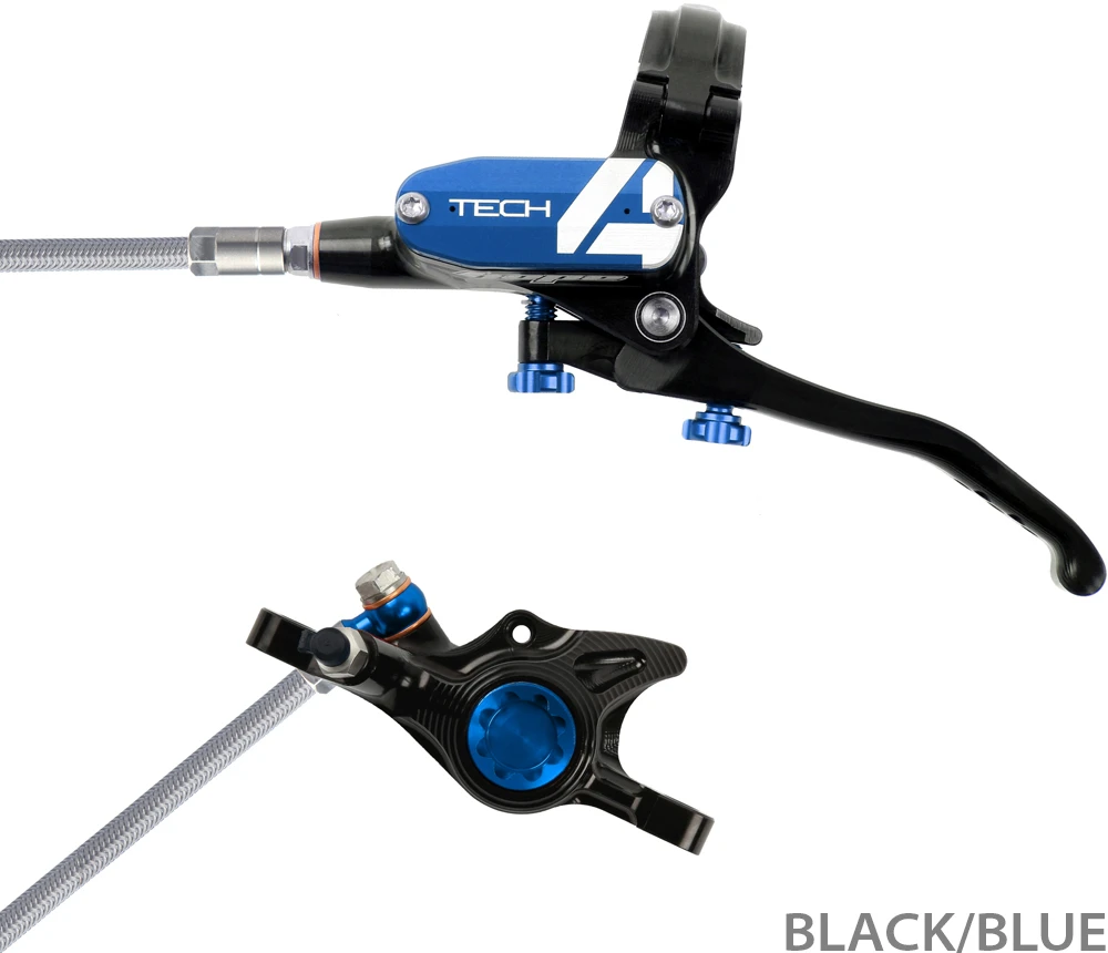 HOPE Tech 4 X2 Stahlflex Scheibenbremse - Hebel Links 4 HOPE Tech 4 X2 Stahlflex Scheibenbremse - Hebel Links – Bild 4