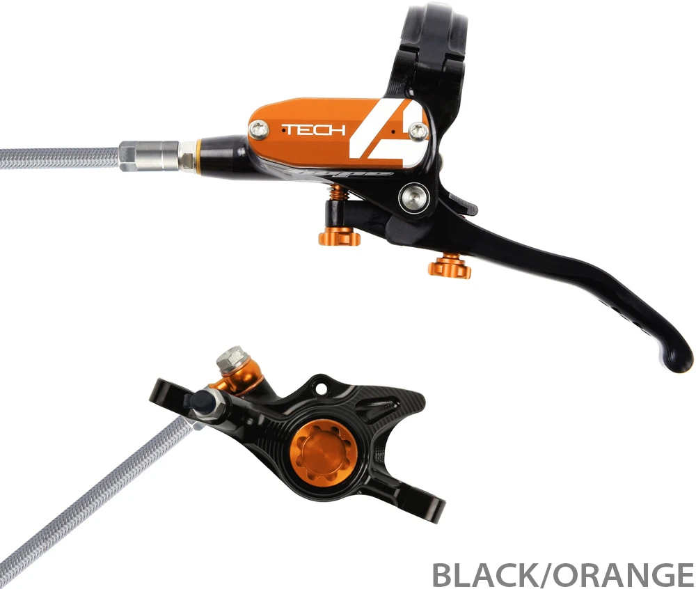 HOPE Tech 4 X2 Stahlflex Scheibenbremse - Hebel Links 5 HOPE Tech 4 X2 Stahlflex Scheibenbremse - Hebel Links – Bild 5