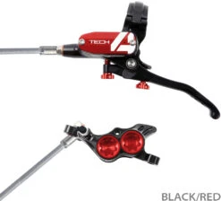 HOPE Tech 4 E4 Stahlflex Scheibenbremse - Hebel Links -Angebote Rad Wonne Store hope T4E4NBL 20114400 Tech 4 E4 Stahlflex Scheibenbremse vorne links 4